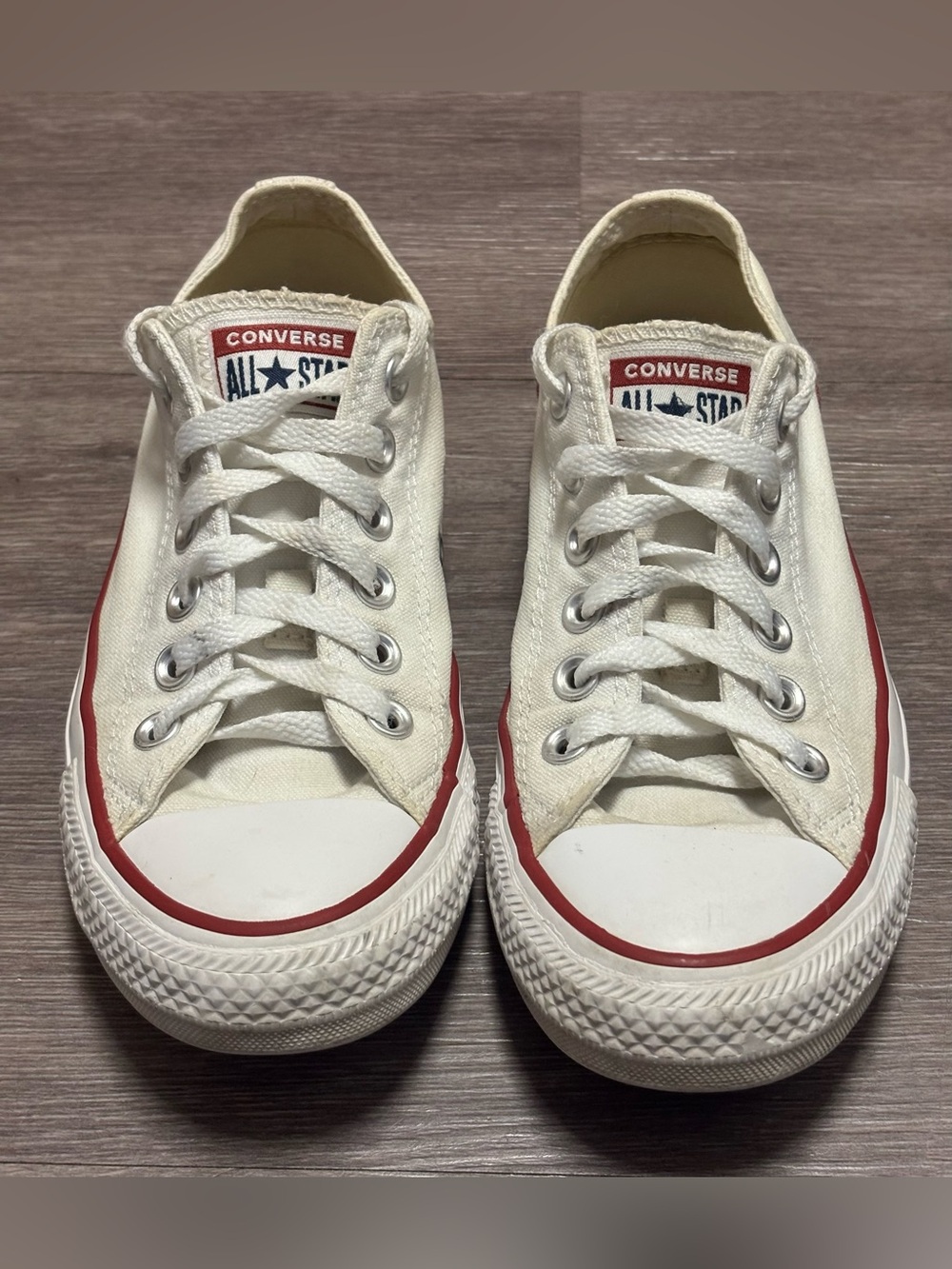 Converse Chuck Taylor All Star Low Top Optical White Sneakers Women’s 6.5